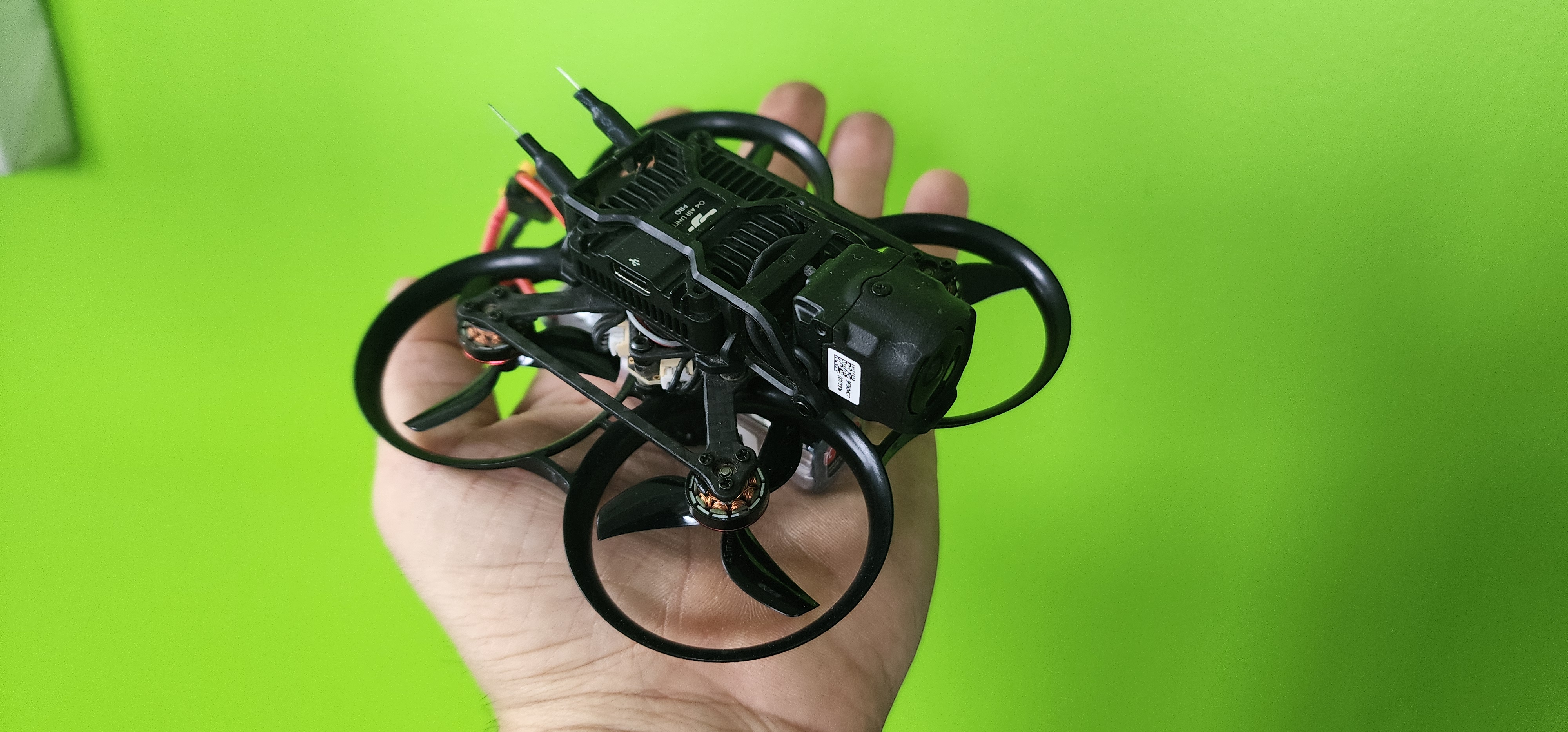 Micro FPV Drone in Palm